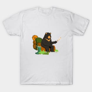 Waiting Caver Bear T-Shirt